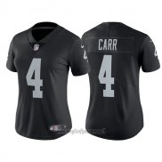 Maglia NFL Limited Donna Las Vegas Raiders 4 Carr Nero