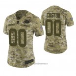 Maglia NFL Limited Donna New York Jets Personalizzate 2018 Salute To Service Verde