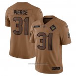 Maglia NFL Limited Houston Texans Dameon Pierce 2023 Salute To Service Marrone