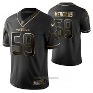 Maglia NFL Limited Houston Texans Whitney Mercilus Golden Edition Nero