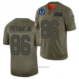 Maglia NFL Limited Indianapolis Colts Michael Pittman JR. 2019 Salute To Service Verde