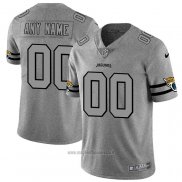 Maglia NFL Limited Jacksonville Jaguars Personalizzate Team Logo Gridiron Grigio