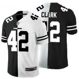 Maglia NFL Limited Kansas City Chiefs Clark Black White Split