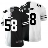 Maglia NFL Limited Kansas City Chiefs D.Thomas White Black Split