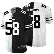 Maglia NFL Limited Kansas City Chiefs D.Thomas White Black Split