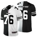 Maglia NFL Limited Kansas City Chiefs Duvernay-Tardif Black White Split