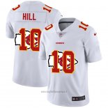 Maglia NFL Limited Kansas City Chiefs Hill Logo Dual Overlap Bianco