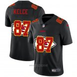 Maglia NFL Limited Kansas City Chiefs Kelce Logo Dual Overlap Nero