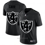 Maglia NFL Limited Las Vegas Raiders Carr Logo Dual Overlap Nero