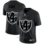 Maglia NFL Limited Las Vegas Raiders Carr Logo Dual Overlap Nero
