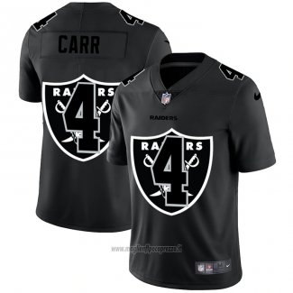 Maglia NFL Limited Las Vegas Raiders Carr Logo Dual Overlap Nero