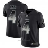 Maglia NFL Limited Las Vegas Raiders Carr Smoke Fashion Nero