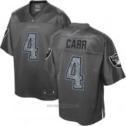 Maglia NFL Limited Las Vegas Raiders Carr Static Fashion Grigio2