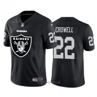 Maglia NFL Limited Las Vegas Raiders Crowell Big Logo Nero