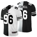 Maglia NFL Limited Las Vegas Raiders Ferrell Black White Split