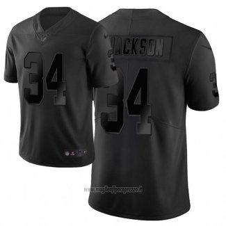 Maglia NFL Limited Las Vegas Raiders Jackson Citta Edition Nero