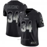 Maglia NFL Limited Las Vegas Raiders Jackson Smoke Fashion Nero