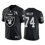 Maglia NFL Limited Las Vegas Raiders Miller Big Logo Number Nero