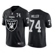 Maglia NFL Limited Las Vegas Raiders Miller Big Logo Number Nero