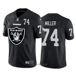 Maglia NFL Limited Las Vegas Raiders Miller Big Logo Number Nero