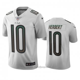 Maglia NFL Limited Los Angeles Chargers Justin Herbert Citta Edition Bianco