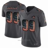 Maglia NFL Limited Los Angeles Rams Donald Retro Flag Nero