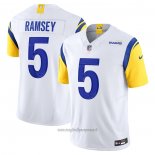 Maglia NFL Limited Los Angeles Rams Jalen Ramsey Vapor F.u.s.e. Bianco