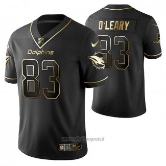 Maglia NFL Limited Miami Dolphins Nick O'leary Golden Edition Nero