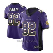 Maglia NFL Limited Minnesota Vikings Kyle Rudolph Viola 2018 Rush Drift Fashion