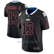 Maglia NFL Limited New York Giants Odell Beckham Jr Nero Color Rush 2018 Lights Out