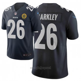 Maglia NFL Limited New York Giants Saquon Barkley Citta Edition Blu