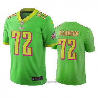 Maglia NFL Limited Philadelphia Eagles Prince Tega Wanogho Citta Edition Verde