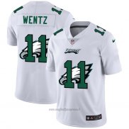 Maglia NFL Limited Philadelphia Eagles Wentz Logo Dual Overlap Bianco