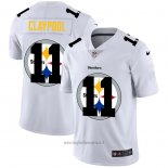 Maglia NFL Limited Pittsburgh Steelers Claypool Logo Dual Overlap Bianco