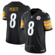 Maglia NFL Limited Pittsburgh Steelers Kenny Pickett Vapor F.u.s.e. Nero