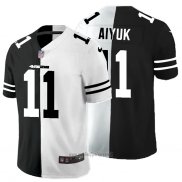 Maglia NFL Limited San Francisco 49ers Aiyuk Black White Split