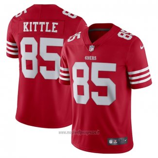 Maglia NFL Limited San Francisco 49ers George Kittle Vapor Untouchable Rosso