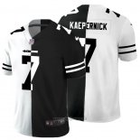 Maglia NFL Limited San Francisco 49ers Kaepernick White Black Split