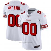 Maglia NFL Limited San Francisco 49ers Personalizzate Team Logo Fashion Bianco