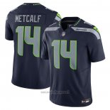 Maglia NFL Limited Seattle Seahawks Dk Metcalf Vapor F.u.s.e. Blu