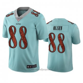 Maglia NFL Limited Seattle Seahawks Greg Olsen Citta Edition Blu