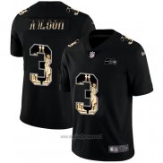 Maglia NFL Limited Seattle Seahawks Wilson Statue Of Liberty Fashion Nero