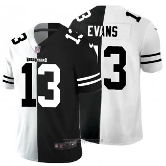 Maglia NFL Limited Tampa Bay Buccaneers Evans White Black Split