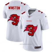 Maglia NFL Limited Tampa Bay Buccaneers Winston Logo Dual Overlap Bianco