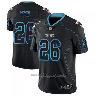 Maglia NFL Limited Tennessee Titans Logan Ryan Nero Color Rush 2018 Lights Out