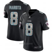 Maglia NFL Limited Tennessee Titans Mariota Black Impact