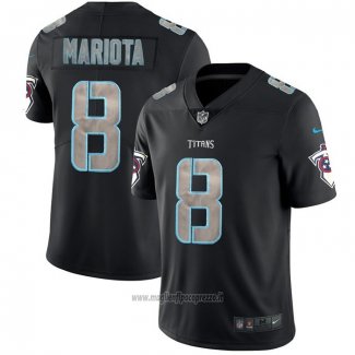 Maglia NFL Limited Tennessee Titans Mariota Black Impact