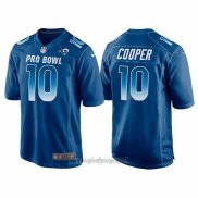 Maglia NFL Pro Bowl Los Angeles Rams 10 Pharoh Cooper NFC 2018 Blu