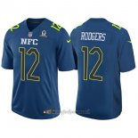 Maglia NFL Pro Bowl NFC Rodgers 2017 Blu