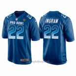 Maglia NFL Pro Bowl New Orleans Saints 22 Mark Ingram NFC 2018 Blu